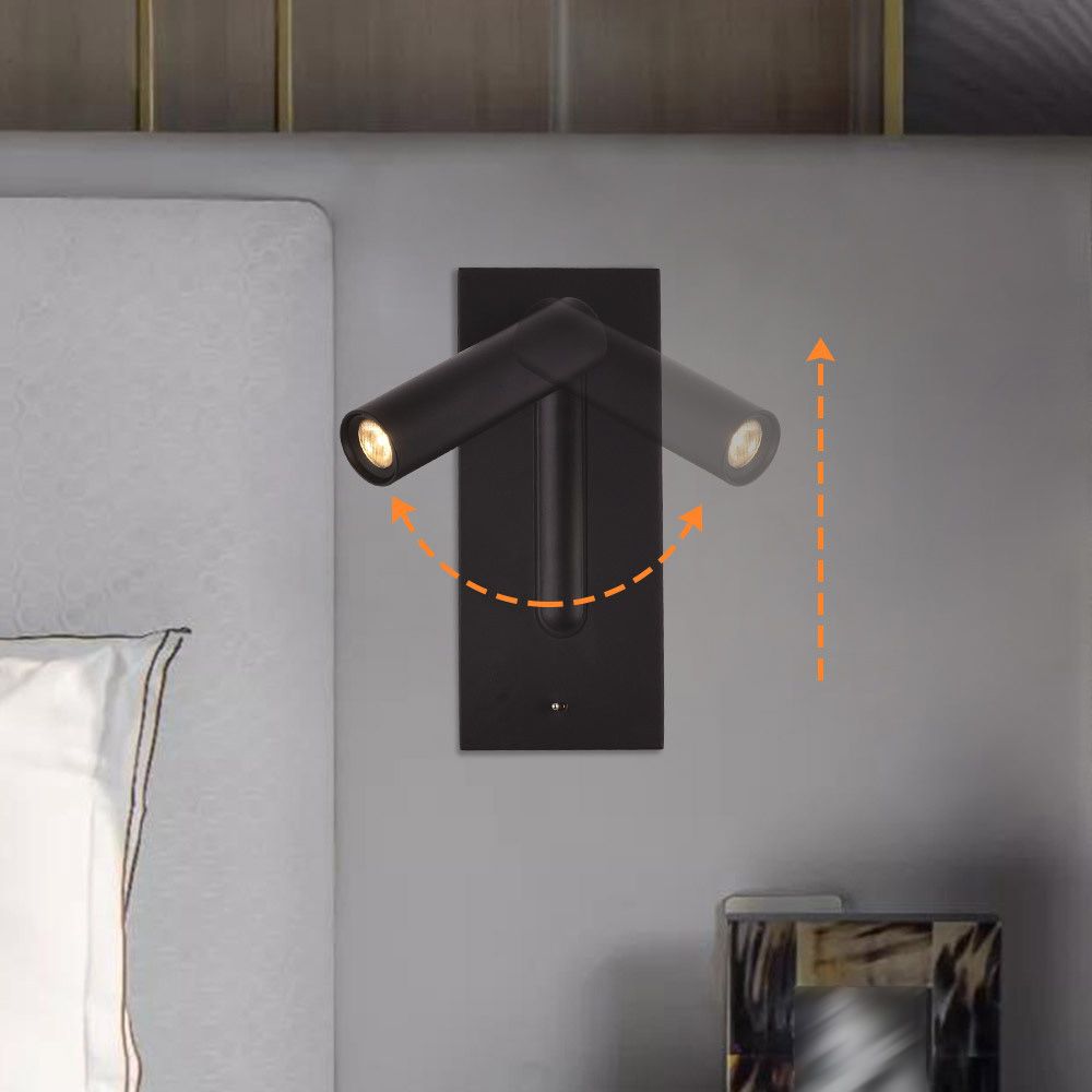 Modern Creative Style Reading Wall Light Sconce Wall Light Fixture for Restroom