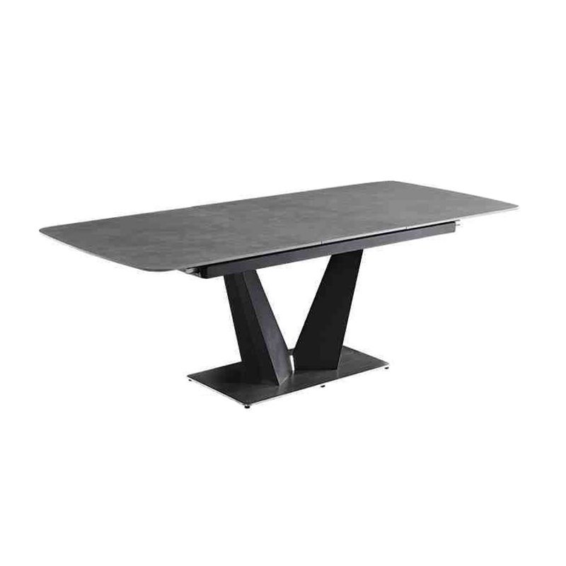 Contemporary Sintered Stone Dining Table Set 1/4/7 Pieces Dining Set for Small Space