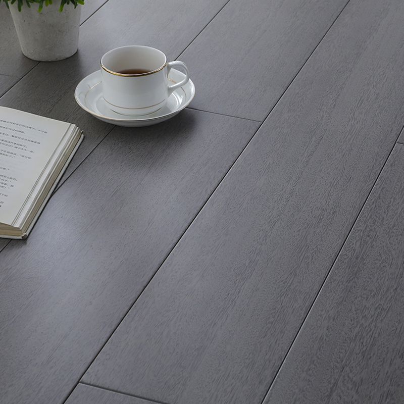 Contemporary Wood Floor Planks Water Resistant Click Lock Plank Flooring
