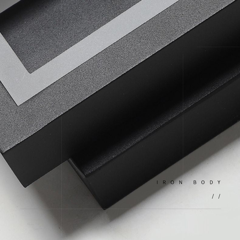 Zeitgenössische Wandleuchte rechteckige Form LED -Wandleuchte Leuchten für Nachtkorridor