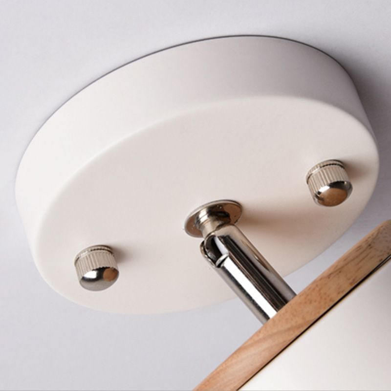 Modern Semi Flush Mount Ceiling Lighting with Adjustable Arm for Hallway Porch