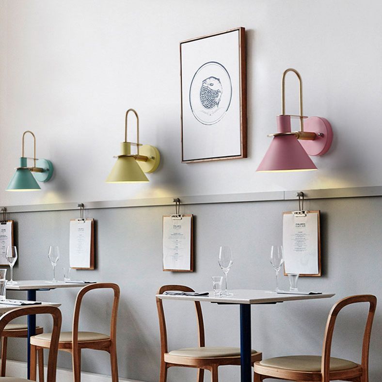 Gearceerde muurlicht SCONCE NOORDEN Minimalistische stijl Metaal 1 Lichte staten