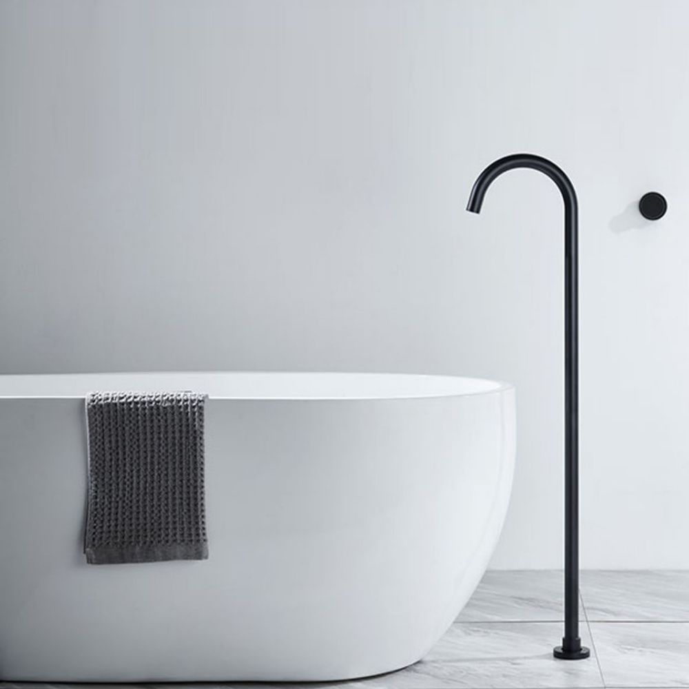 Floor Standing Faucet Industrial Style Handle Bathtub Faucet
