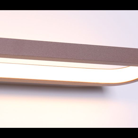 Modern Minimalist Style Rectangular Vanity Wall Lights Acrylic Single Vanity Lamp