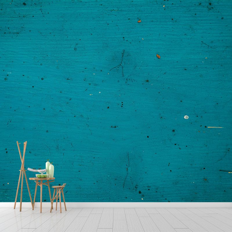 Wood Texture Wall Mural Industrial Style Home Decor Mildew Resistant for Room