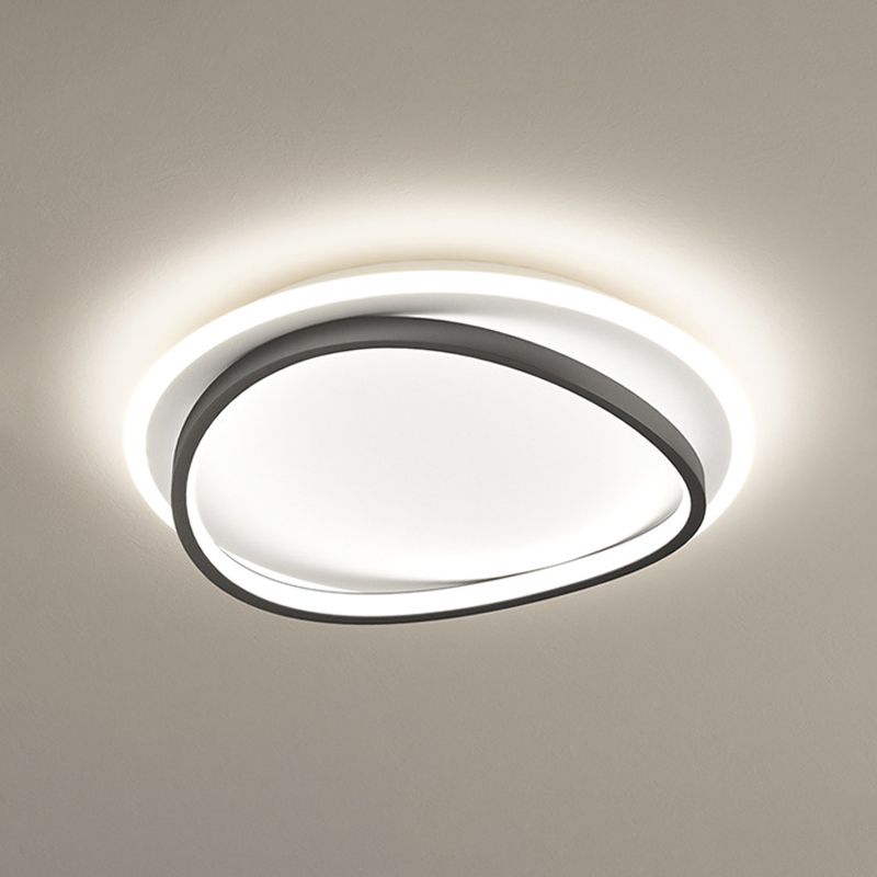 Impostazione del soffitto a monte a filo rotondo contemporaneo a filo rotondo