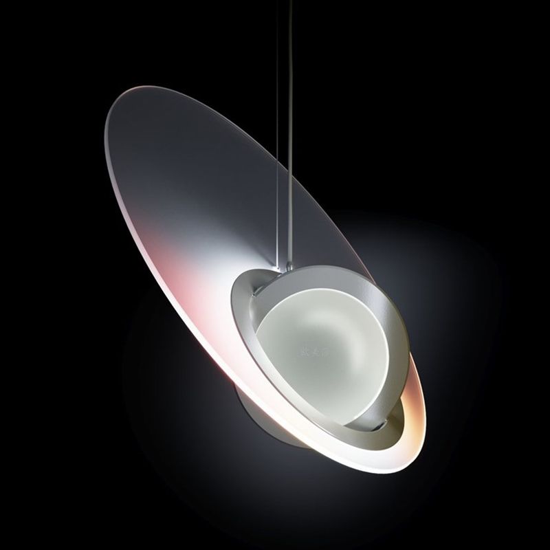 Galaxy LED Suspension Lighting Artistic Acrylic Multicolored Pendant Chandelier for Cafe