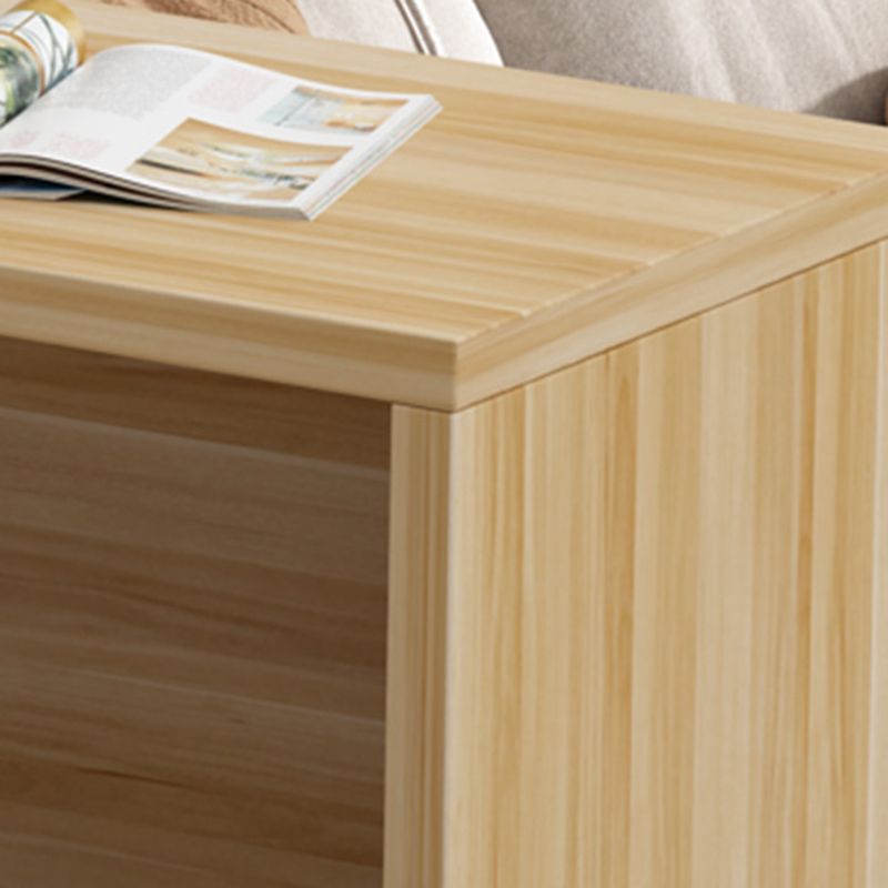 Matte Finish Manufactured Wood Pub Table Rectangle Bistro Table for Living Room