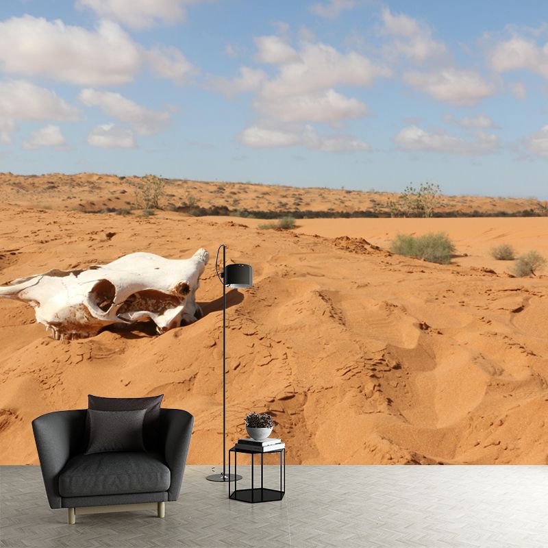 Environment Friendly Desert Mural Decorative Mildew Resistant for Bedroom Dining Room