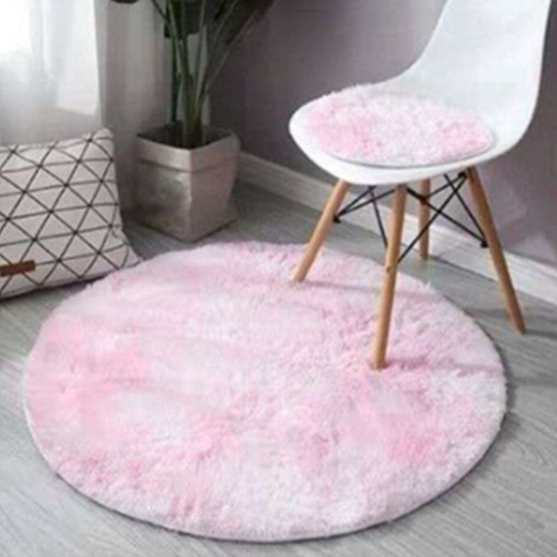 Modern Tie-Dye Rug rond kleurrijk tapijt Home Decor Tapijt met niet-slipachter