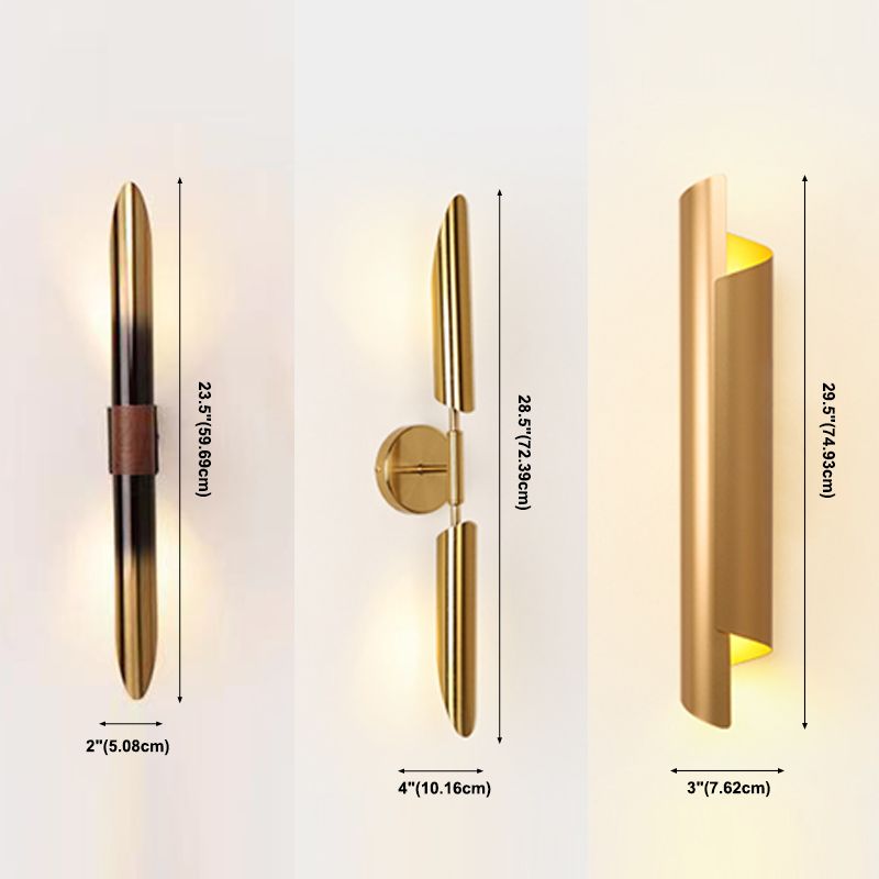 Estilo moderno Simplicidad Diconterse de pared Simplé de hierro Foyer Factura de iluminación de montaje en descarga