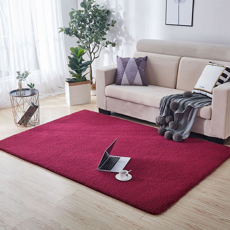Mehrfarbiger Rug-Teppich-Synthetik Minimalist Teppich Haustierfreundlicher Anti-Rutsch-Rücken-Innenteppich für Wohnzimmer