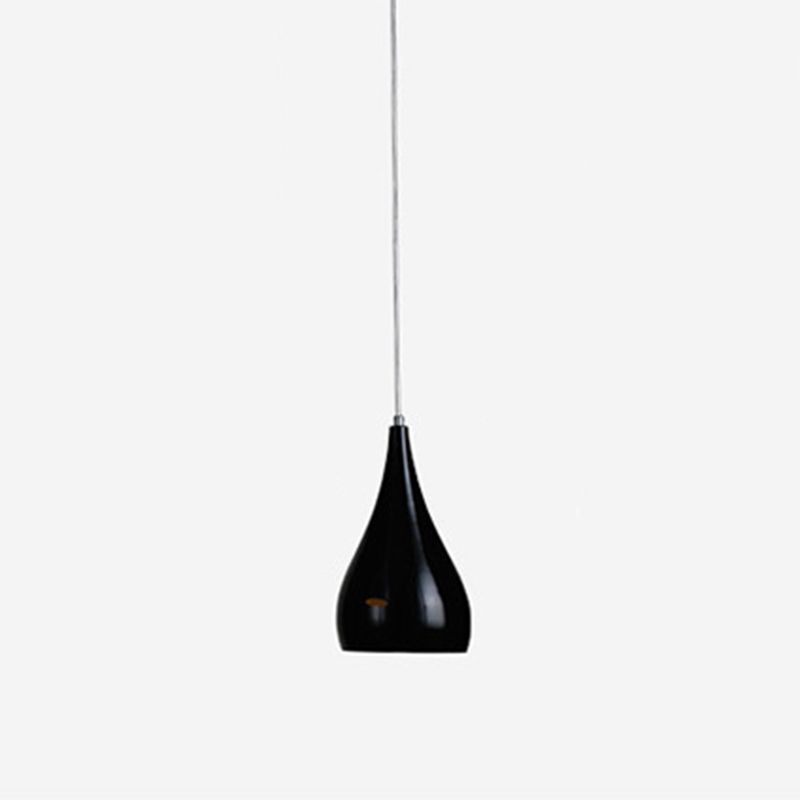 Macron Color Metal Hanging Light Nordic Style Pendant Light Cone Shape Hanging Light for Kitchen