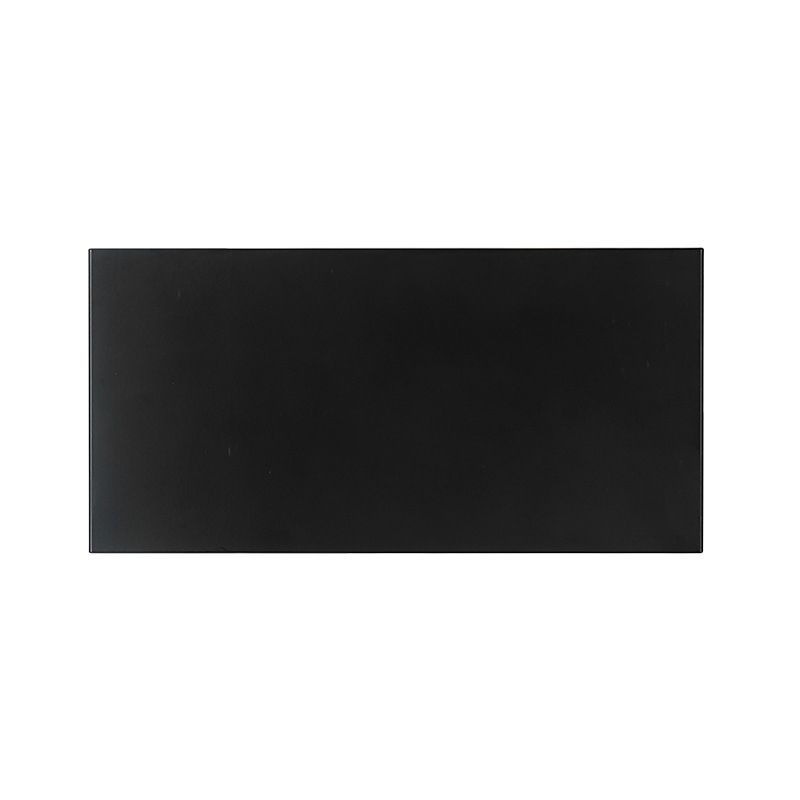 Black 4-Light LED Wall Lamp in Modern Simplicity Aluminium Rectangular Wall Light with Glass Shade