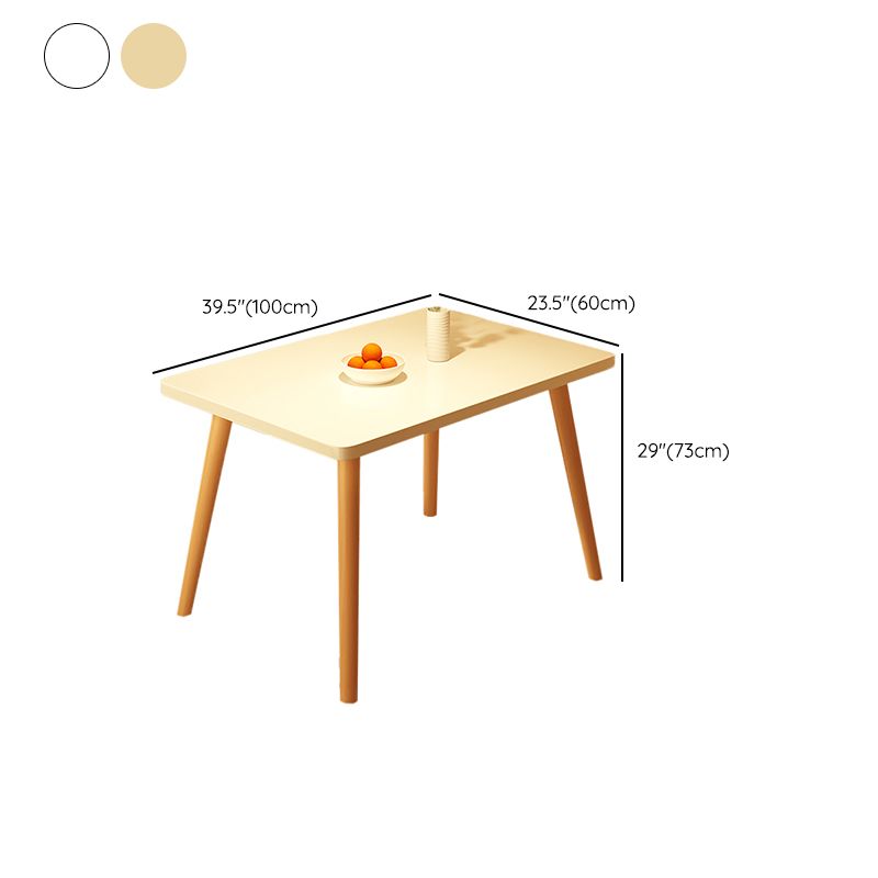 Modern Table Tripod Base Dining Table for Kitchen Dining Room