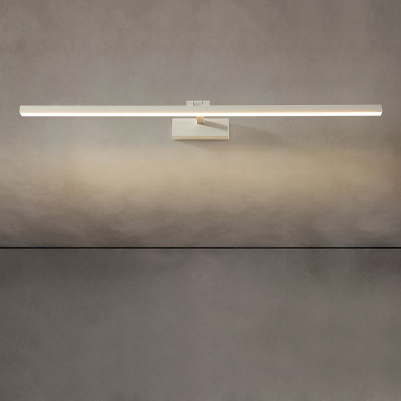 Minimalismus Leuchtenlicht 1-Licht-Aluminium Linear Wandmontage Licht für Badezimmer
