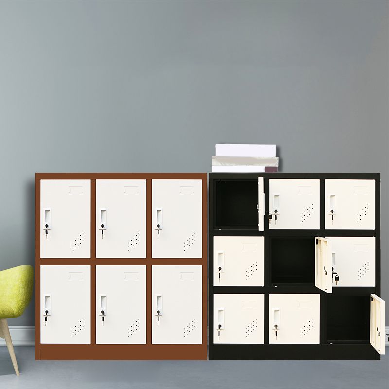 Modern Style Wardrobe Metal Wardrobe Closet for Home,35.43" D x 16.54" W x 39.37" H