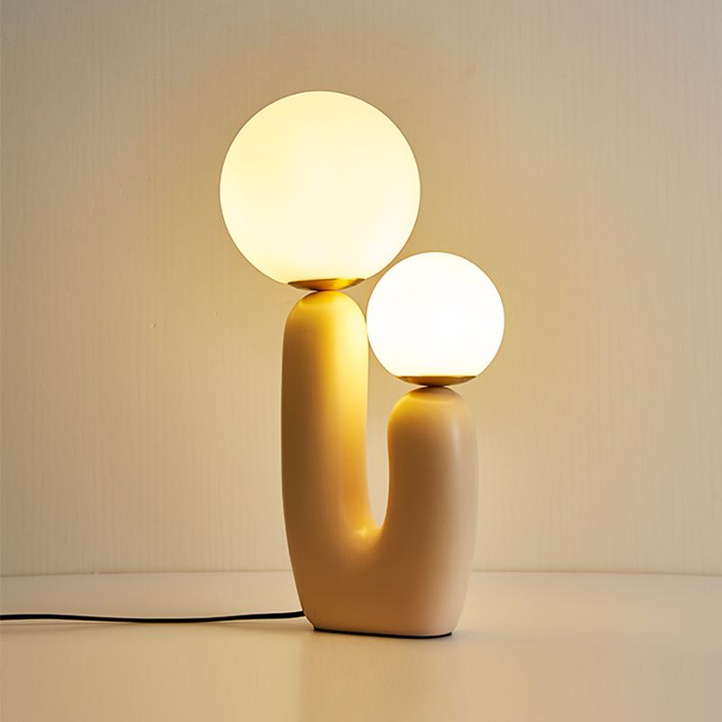 Noordse oogverzorgingstafellamp moderne stijl glazen bureaulamp voor studie slaapkamer