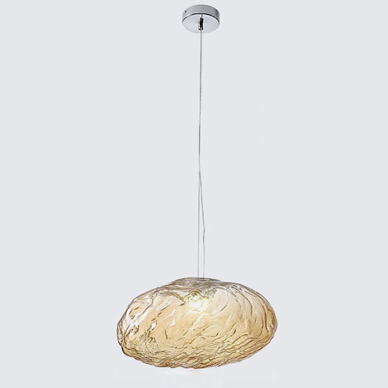 Style moderne suspendu éclairage de pendentif en verre créatif pour le salon