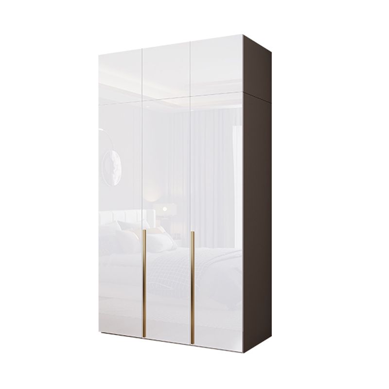 Bedroom Soft Close Doors Armoire Modern Style Wooden Wardrobe Cabinet