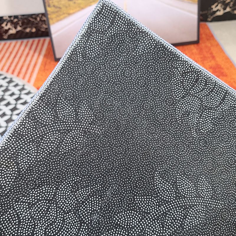 Oranje modern tapijt blending kleurblok indoor tapijt waswasbalk tapijt voor woningdecoratie