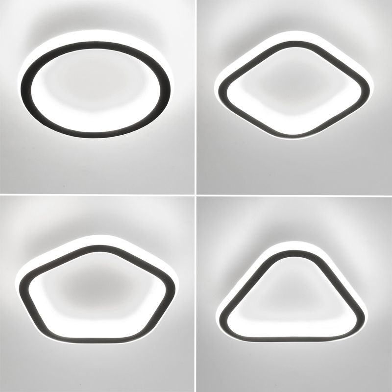 LED Ceiling Light Fixture Modern Simple Flush Mount Lamp for Aisle Bedroom