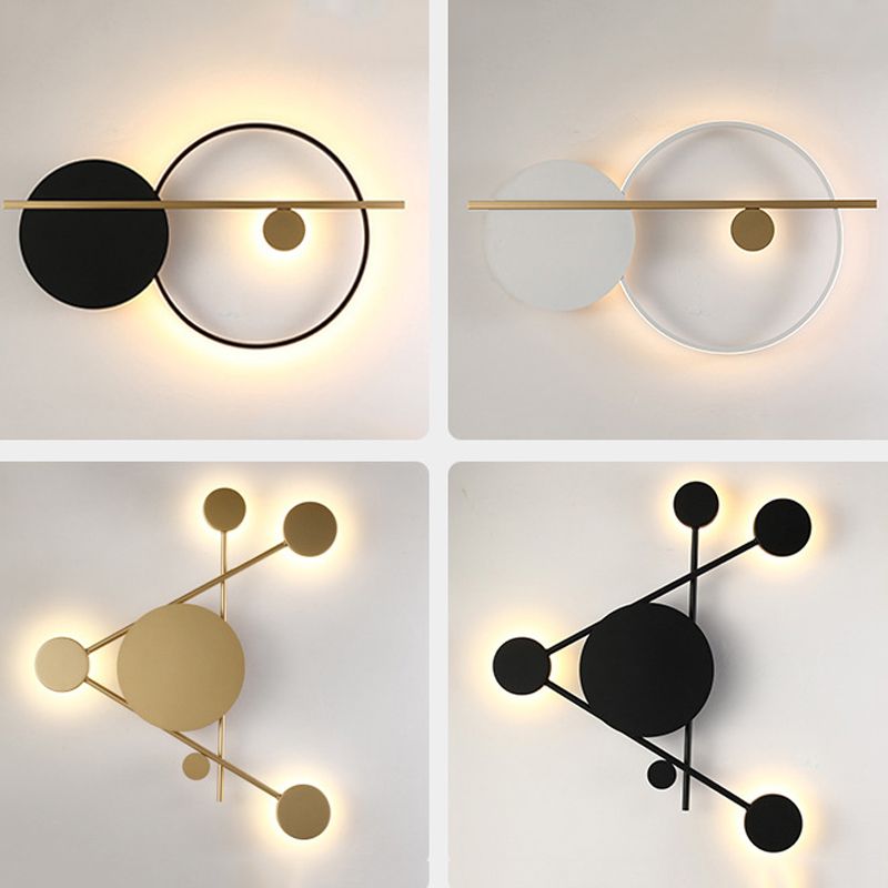 Unique Shape Wall Light Fixture Modern Wall Mounted Lighting for Living Room