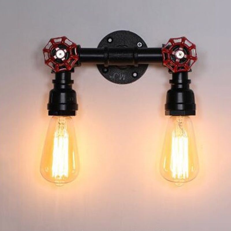 Illuminazione con pale sconce a 2 co-teaggio Luce montata a parete metallica industriale per il ristorante