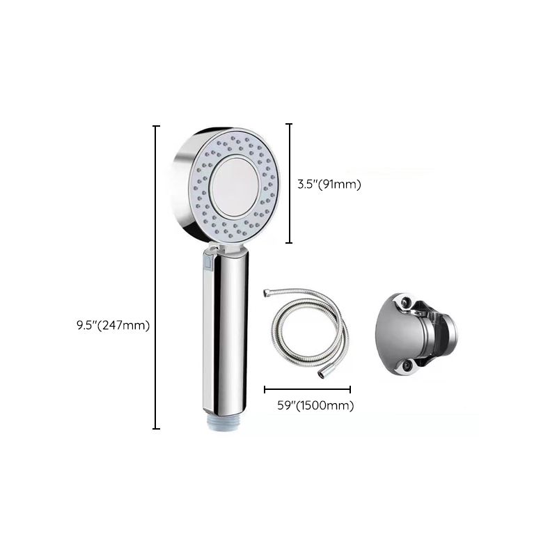 Modern Handheld Shower Head Plastic Wall-mounted Shower Head