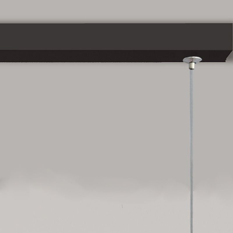 Ideas de iluminación de isla lineal Iluminación colgante de 2 luces de metal contemporáneo