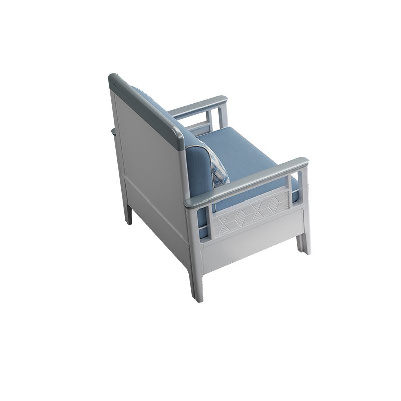 40"H Contemporary Sectional Sofa Fabric Sectional with Bostol Pillows