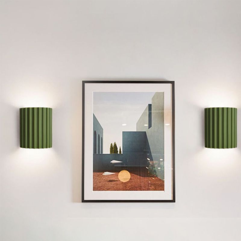 Contemporary Wall Light Polish Finish Sconces Lighting for Living Room and Foyer