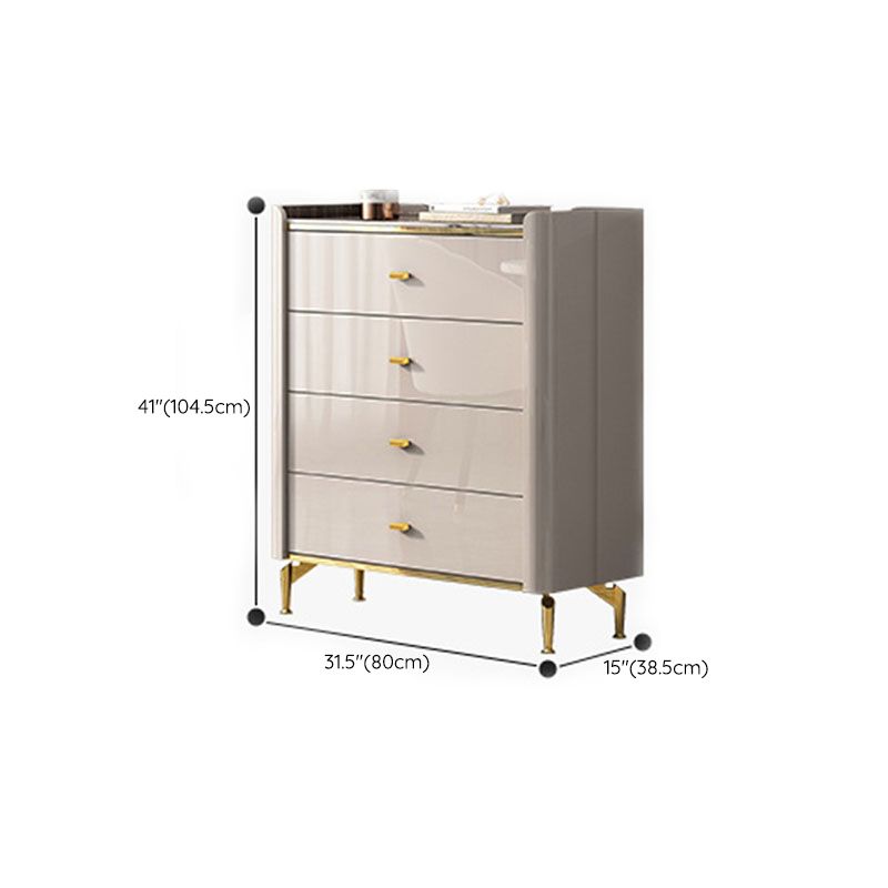 15.02-inch Width Storage Chest Ultra-Modern Stone Storage Chest Dresser