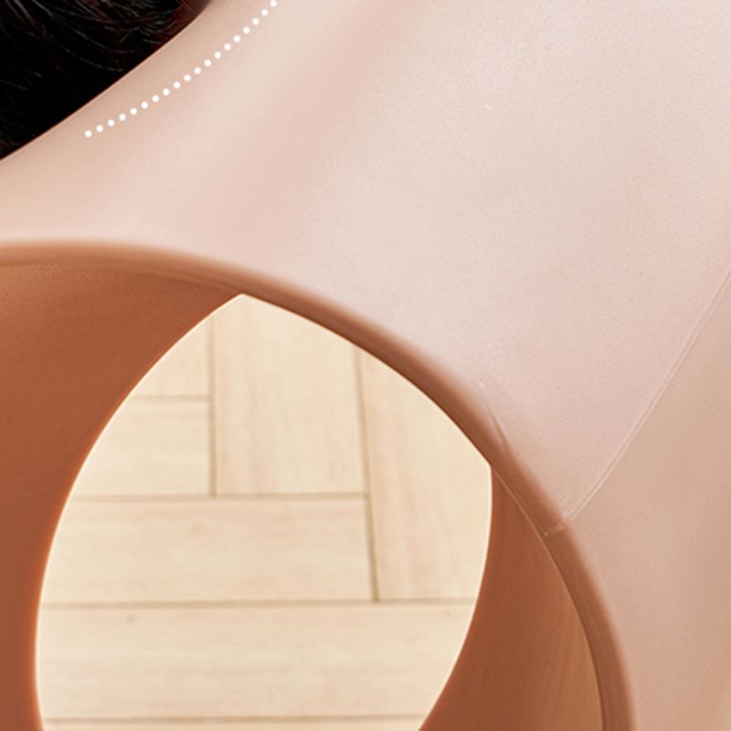 Modern Rocker Plastic Seat Belt Rocking Accent Chair for Living Room