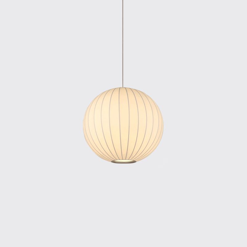 Plafond minimaliste Light Lightern Lantern suspendu avec de l'ombre en tissu