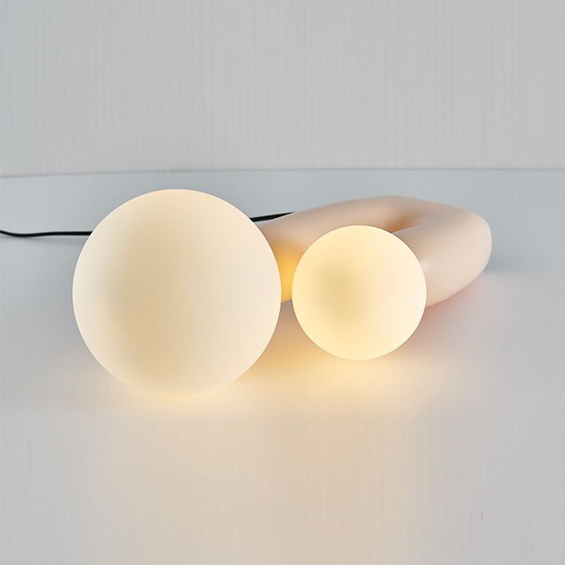 Noordse oogverzorgingstafellamp moderne stijl glazen bureaulamp voor studie slaapkamer