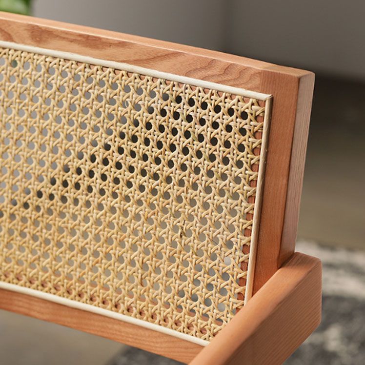 Sillas de comedor de madera maciza, silla con respaldo abierto para interior y exterior, para cocina