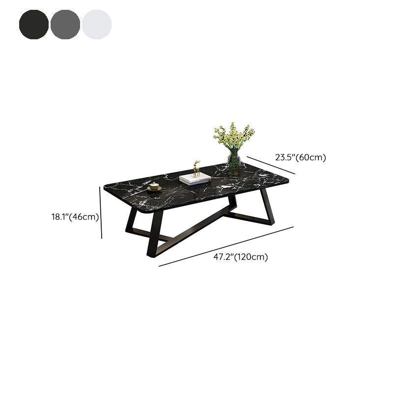 Rectangular Modern Simple Coffee Table 1 Single Cocktail Table for Home
