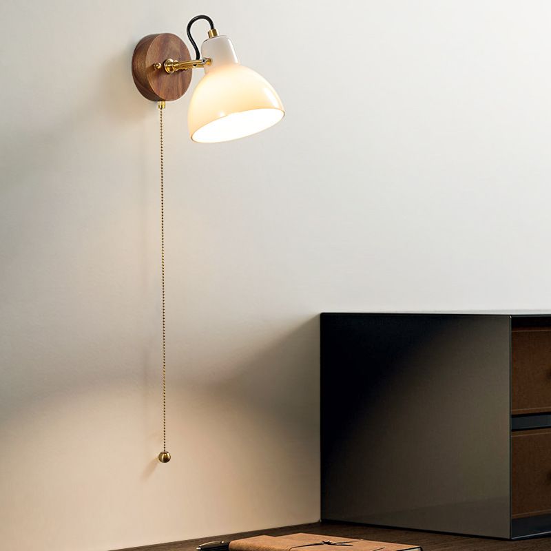 Dome Shape Sconce Light Fixture Modern Style Wall Sconce Lighting for Dining Room