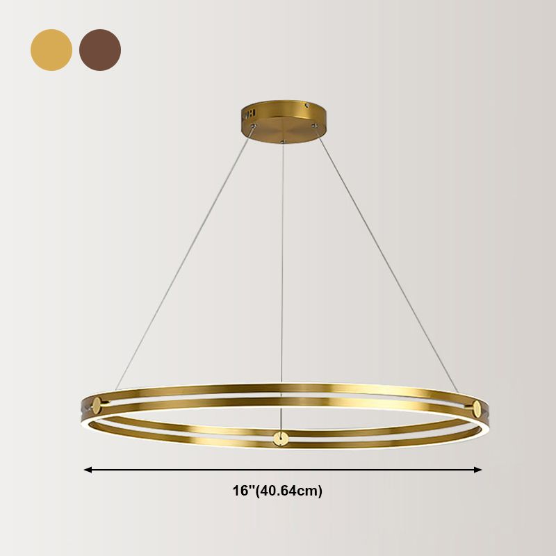 Modern Minimalism LED Pendant Light Silicone Linear Chandelier for Living Room