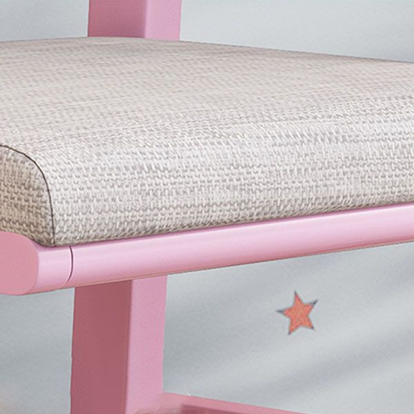 Contemporary Style Dining Chairs Dining Arm Side Chairs with Wooden Legs