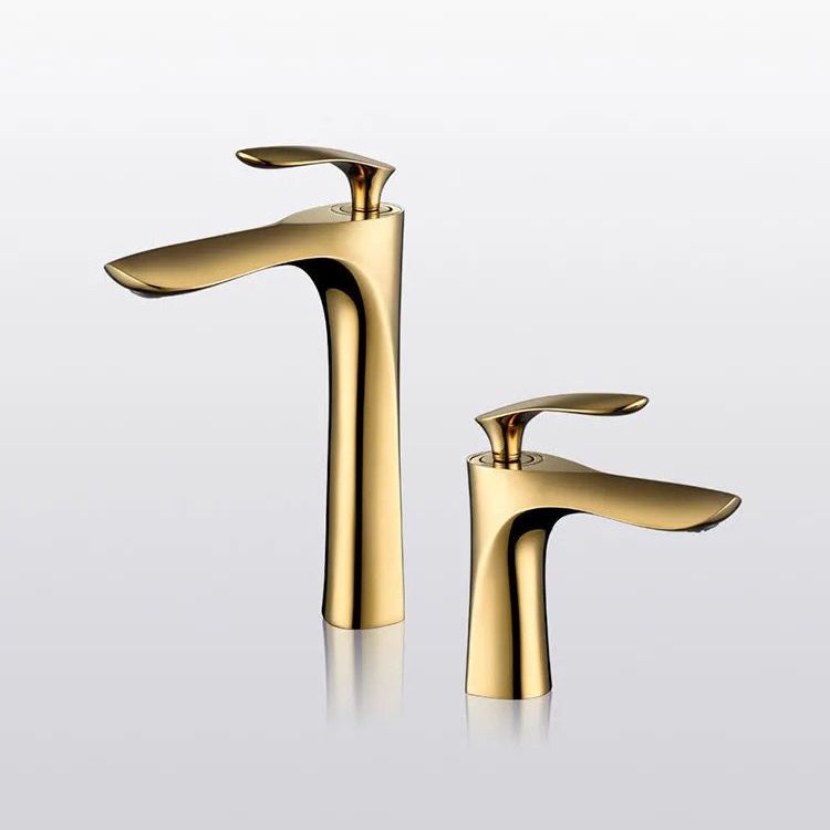 Glam Style Faucet One Lever Handle Vessel Sink Bathroom Faucet