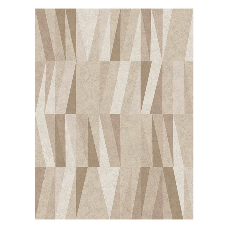 Modern Carpet Tiles Geometric Print Square Stain Resistant Carpet Tiles