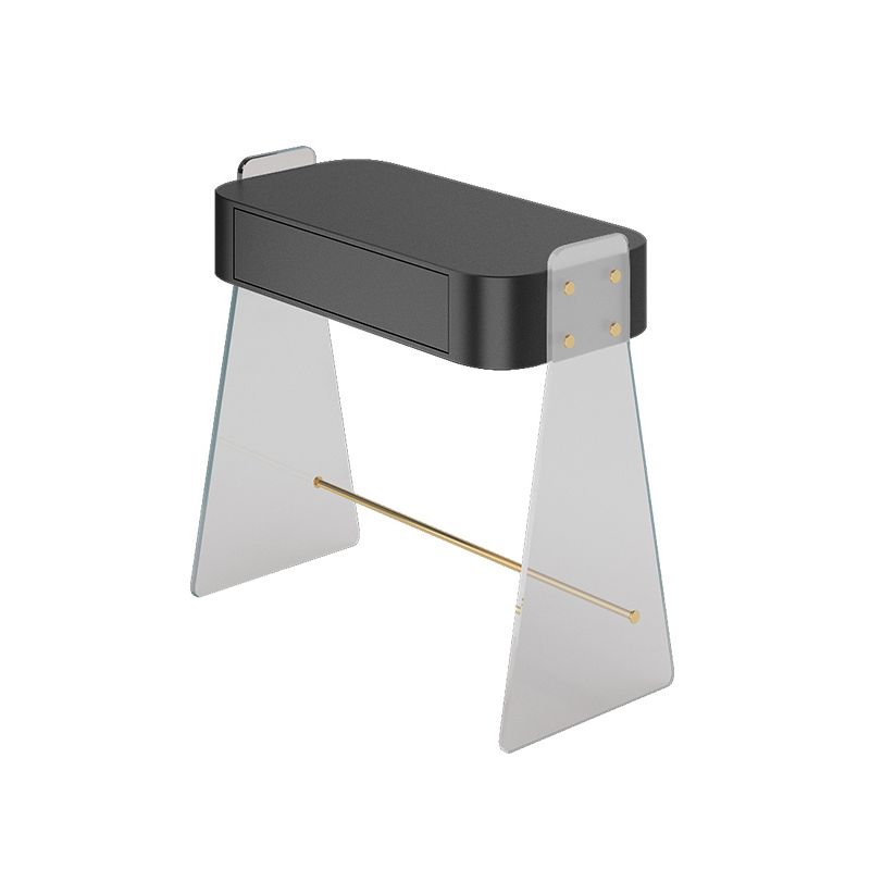 Contemporary Vanity Set with 1 Storage Drawer Wooden Make-up Vanity