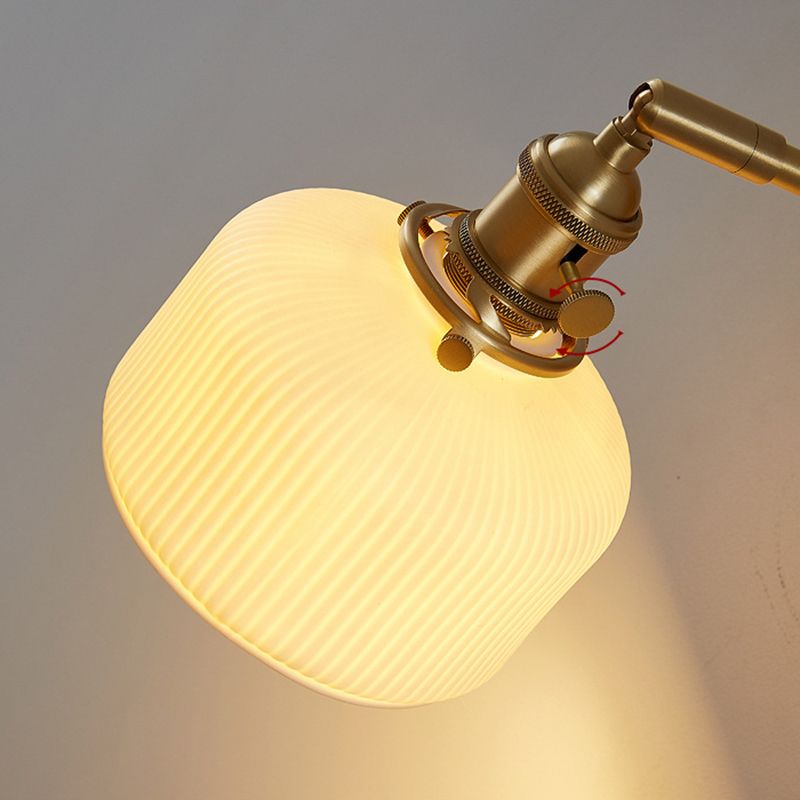 1-Lichtschale Wandleuchte moderne einfache Style-Glas-Wandbeleuchtung in Gold