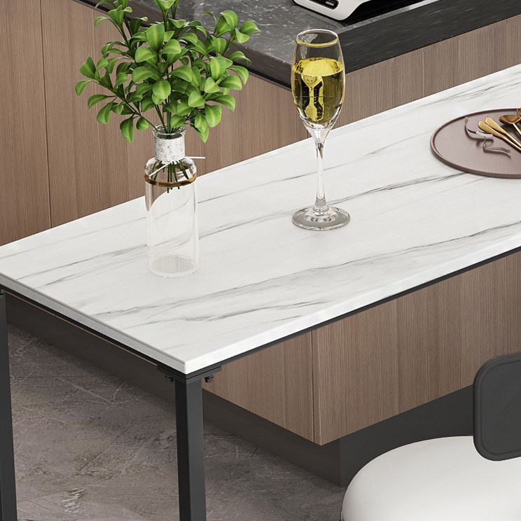 Modern Bar Table Set 1/2/3/5 Pieces Metal Bar Table with High Stools