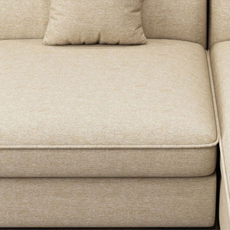 Braccio top cuscino casual sezionale 37,4 "h cuscini rimovibili e chaise