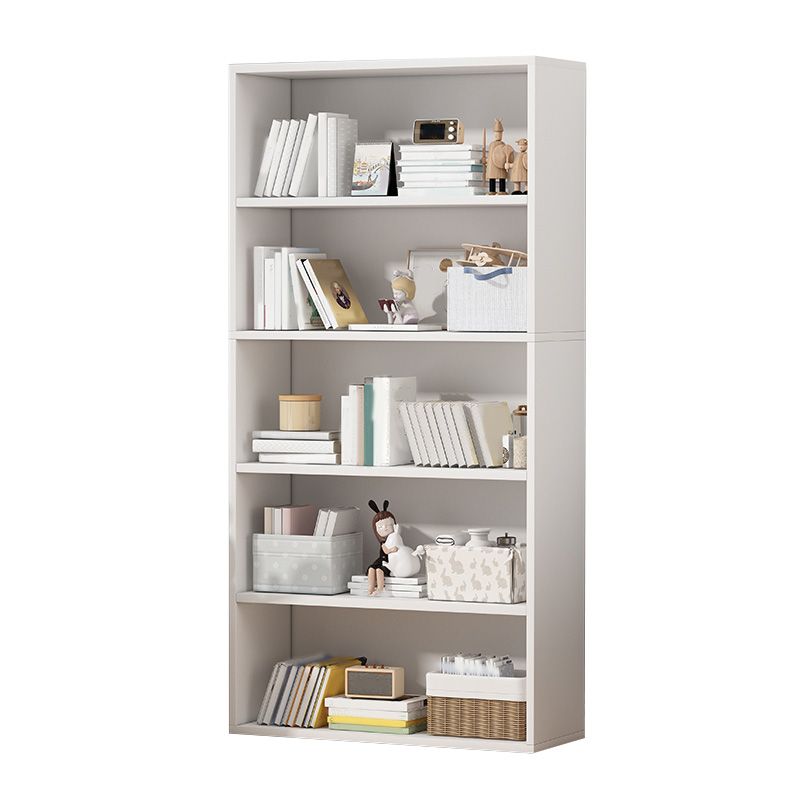 Contemporary Accent Cabinet with Wooden Shelves Rectangle Cabinet