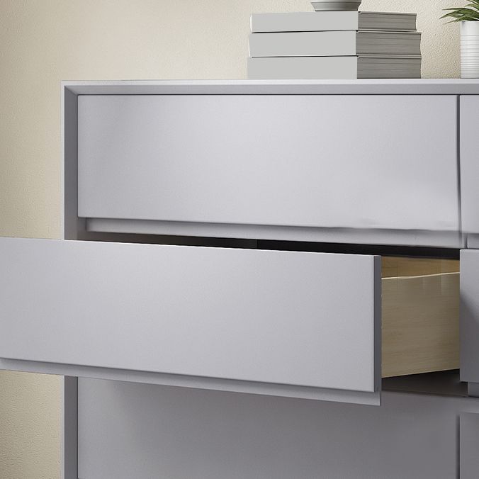 Contemporary Storage Chest Dresser Solid Wood Dresser with 3/4/5 Drawers