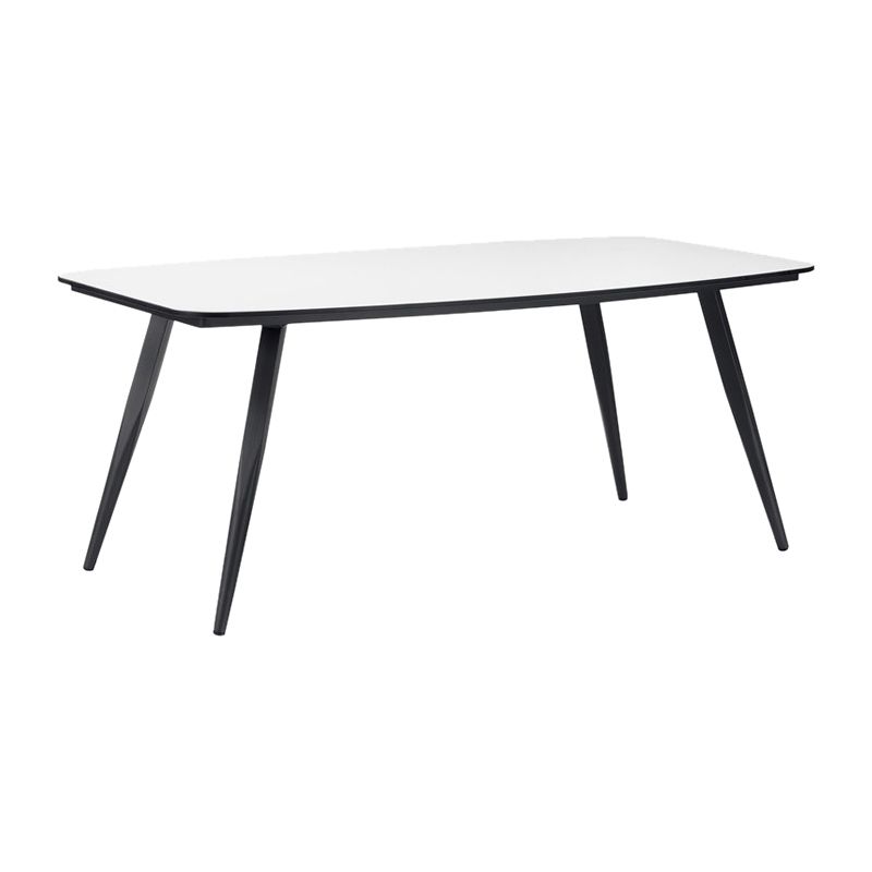 Boho Stone Dining Table Set 1/5/7 Pieces Metal Dining Table Set for Outdoor